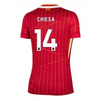 Camisa de time de futebol Liverpool Federico Chiesa #14 Replicas 1º Equipamento Feminina 2024-25 Manga Curta